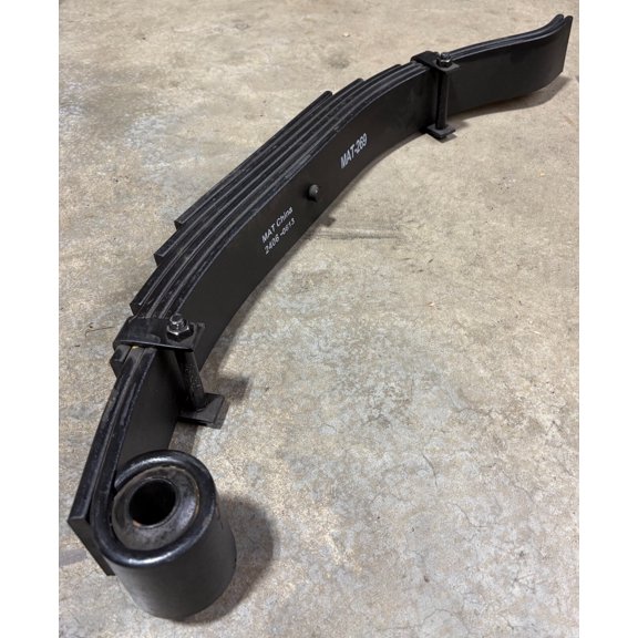 12000 12K Trailer Axle 3" Leaf Slipper Spring 72-44 fits Rockwell Quality