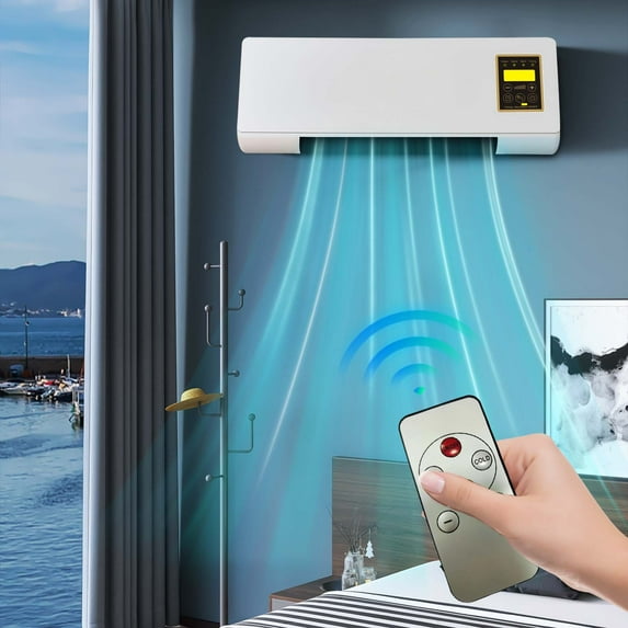 12000 BUT 450 Sqft Wall Mount Conditioner & Heater,Small Window Ac Unit,Small Conditioner,Stand Mounted Conditioner Mini and Heating Conditioner with Remote Control Conditioning