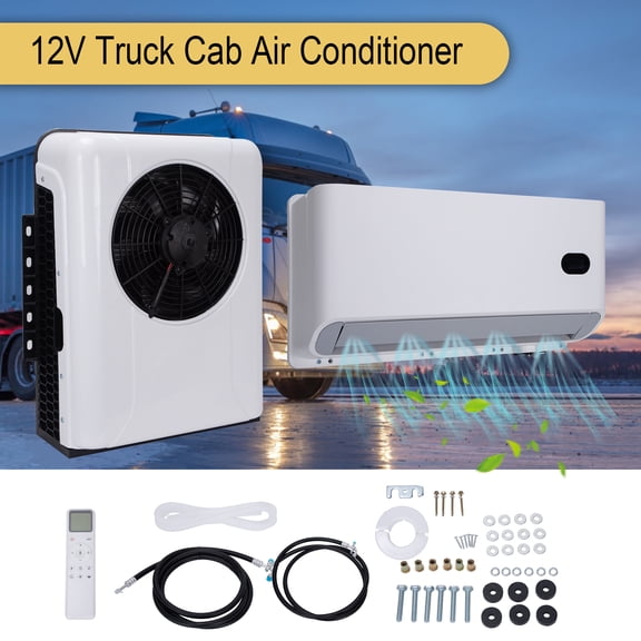 12000 BTU Air Conditioner 12V Split AC For Semi Trucks Bus RV Caravan 12000 BTU