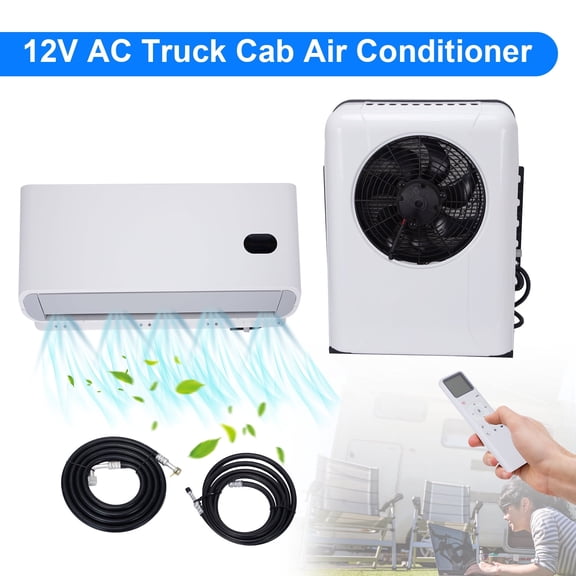 10000 BTU Air Conditioner 12V Split AC for Semi Trucks Bus RV Caravan