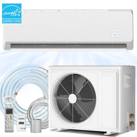 Premium Levella® 12,000 BTU 19 SEER2 Ductless Mini-Split Inverter+ Air ...