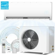 12000 BTU Mini Split Air Conditioner & Heat Pump System, 19 SEER2 230V Energy Efficient Ductless Ductless AC Cool Up to 850 Sq.Ft, Remote Control