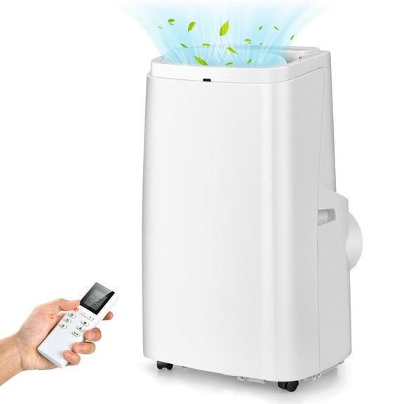 12000 BTU Portable Air Conditioner, 3-in-1 AC Cooling Unit w/Dehumidifier & Fan Modes, Cools 450 Sq. Ft, Compact Freestanding Air Conditioner, Quiet Operation