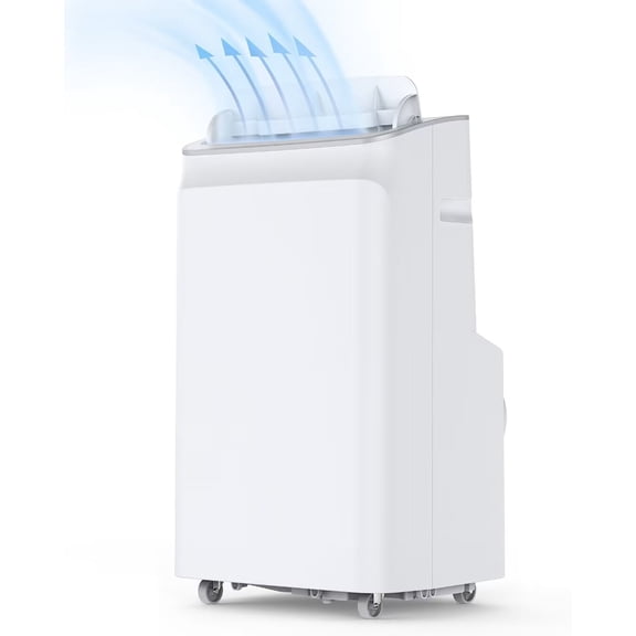 12000 BTU Portable Air Conditioner, 3-in-1 AC Unit for Rooms,Fast Cooling up to 400 Sq.Ft, 24H Timer, Remote Control& Window Kit