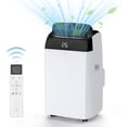 thumbnail image 1 of 12000 BTU Portable Air Conditioner for Bedrooms up to 550 sq.ft,Standing AC Unit with Cooling,Dehumidifier & Fan Modes,Remote Control,24H Timer,Sleep Mode,Includes Installation Kit,Energy Efficient, 1 of 8