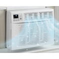 thumbnail image 1 of 12000 BTU Window Air Conditioner, 115V Wall-Mounted Window Unit with 3 Speeds, 24H Timer & Remote, 6 Modes Window AC Units, Cools up to 550 Sq.Ft, Easy Install Operates Quietly, Energy-Saving, 1 of 5
