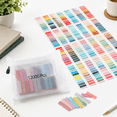 12000 Count Book Annotation Sticky Tabs Multicolored Transparent PET ...