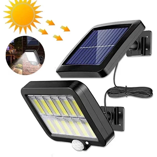 1200000Lm 120 Led Solar Flood Light Motion Sensor Wall Street Yard Outdoor Lamp