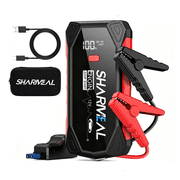 12000A Car Jump Starter, 12V Portable Car Battery Booster Pack, Auto Emergency Start Power Bank