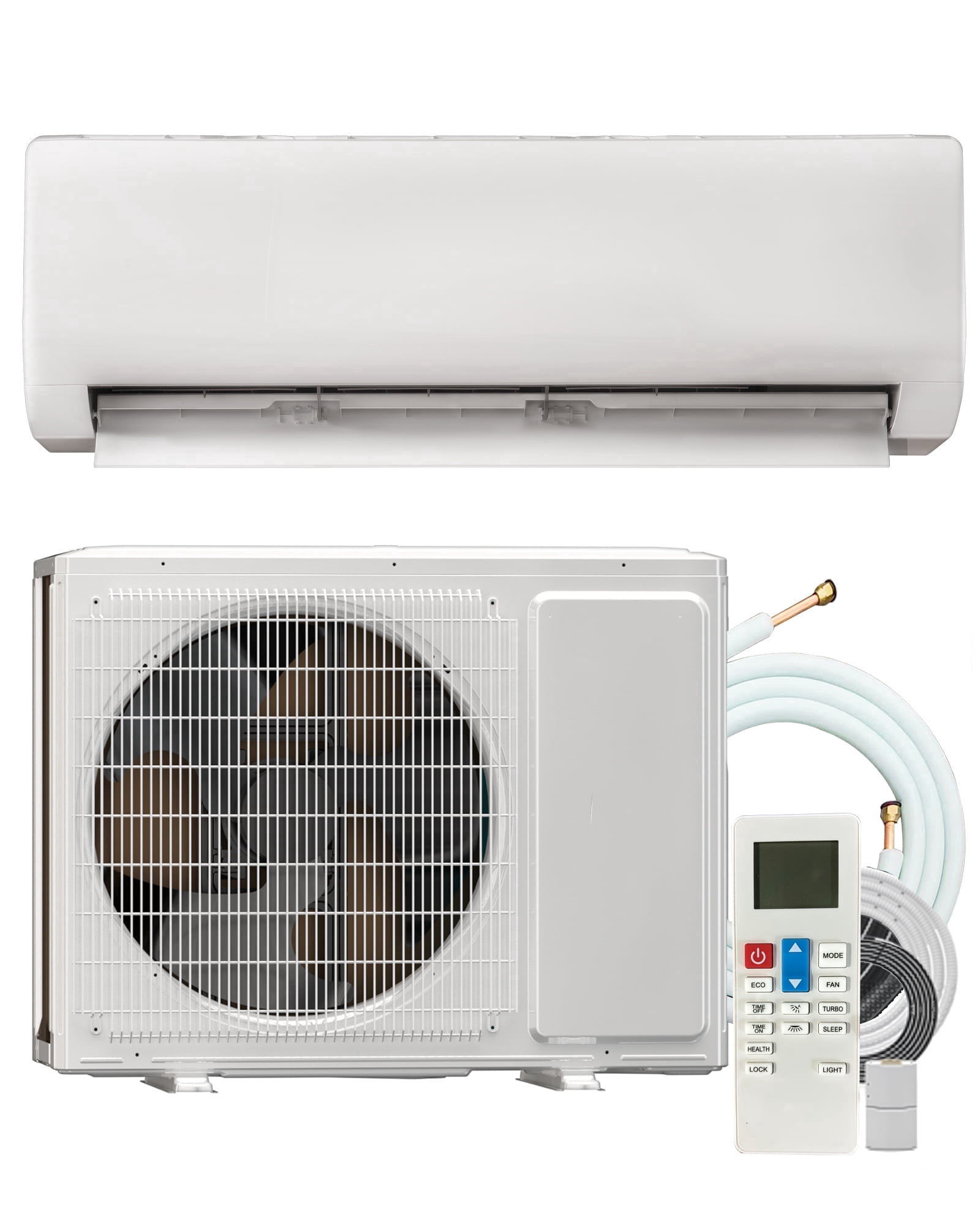 12000BTU Mini Split Air Conditioner, 115V Wall-Mounted AC/Heating 