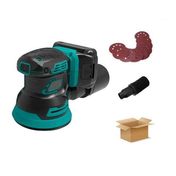 12000RPM Brushless Electric Sander Wood Grinder Polishing Grinding Machine With 9pcs Sandpaper ,Low Vibration