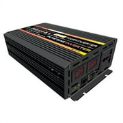 12000W Pure Sine Wave Inverter DC 12v/24v/48v/60v To AC 220 Portable Power Bank Converter Solar Inverter Car Converter ,Fast and Efficient