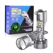 12000lm 6000K H4 Mini Len Headlight LED 120W Projector Lens Light Lamp Bulbs Waterproof IP68 for Universal Motorcycle Car