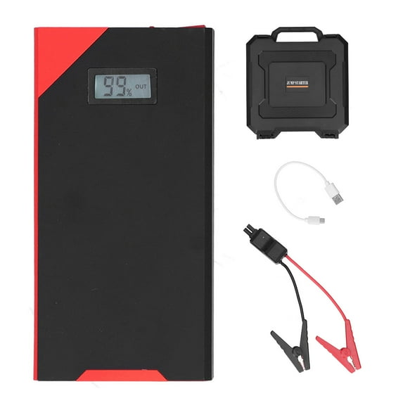 12000mAh Car Jump Starter Portable with 800A Intelligent Digital Display Capacity for Car