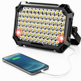 thumbnail image 1 of Rechargeable Led Work Light 10000LM 12000mAh, Portable Magnetic Work Light with Hook, 4 Modes Waterproof for Garage, Car Repair, Mechanics,Camping lights,Emergency Lanterns for Power Outages, 1 of 8
