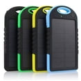 thumbnail image 1 of 12000mAh Portable Shockproof Waterproof Solar Charger Power Bank Battery Panal Double USB  for iPhone Samsung Android Phones, 1 of 6