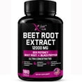 thumbnail image 1 of 12000mg 20x Concentrated Extract Beet Root - Natural Nitric Oxide Booster - Highly Concentrated and Highly Bioavailable - w/Black Pepper 180 Veggie Caps, 1 of 1