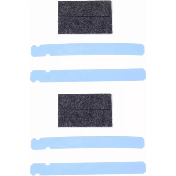 12002126 Dryer Front Glide Kit Compatible With 1023864, Ea2003584 2-Pack