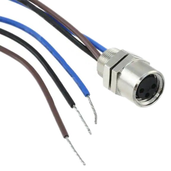 1200900016, 4R3P00A27C300 Cable Assembly 3POS FMALE TO WIRE 0.98' (300.00mm)