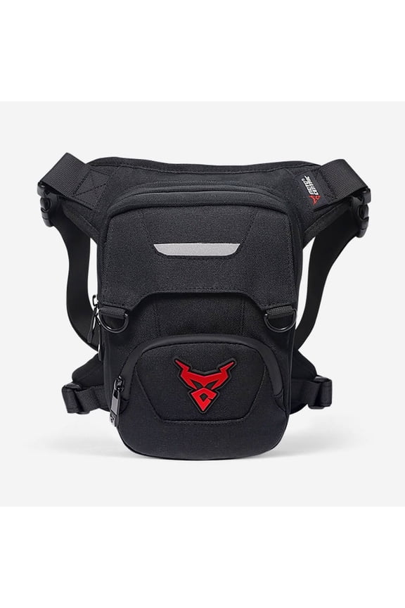 1200D Oxford Cloth Waterproof Motorcycle Leg Bag Waist Drop Leg Side Outdoor Casual Waist Bag Motorbike Mobile Phone Fanny Hip