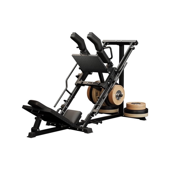 1200LB Capacity Leg Press & Hack Squat Fitness Machine