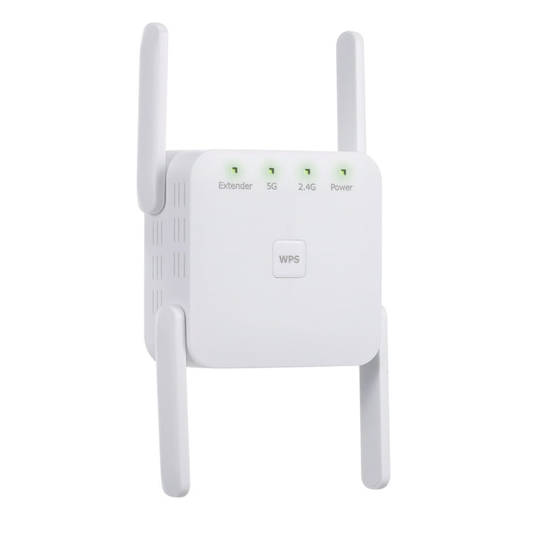 Ripetitore WiFi, Extender 1200Mbps Dual Band 5GHz/2.4GHz, Potente