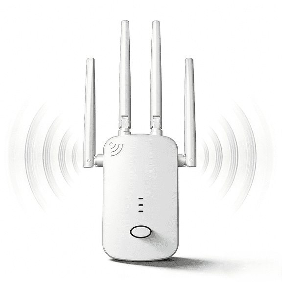 WiFi Range Extender 1200Mbps Dual Band 2.4GHz 5GHz WiFi Booster Repeater AP Mode for Home