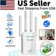 thumbnail image 1 of 1200Mbps WiFi Range Extender Repeater Wireless Amplifier Router Signal Booster, 1 of 12