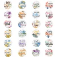 thumbnail image 1 of 1200Pcs Bible Verse Stickers, 24 Styles Floral Scripture Stickers Christian Religious Inspirational Decals for Crafts Cards Envelope Seals and Christian Party Easter Gifts,1.5 Inch, 1 of 7