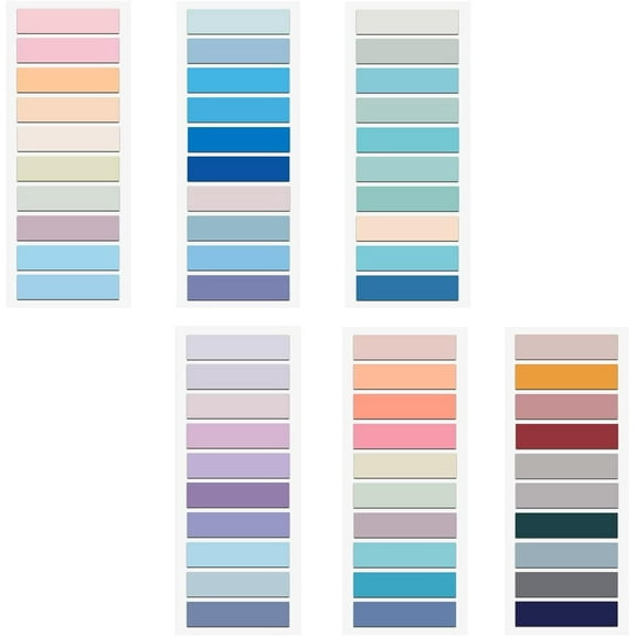 1200Pcs Sticky Tabs, Index Tabs Writable and Repositionable File Book Tabs Colorful Sticky Index Tabs File Tabs Page Markers Tabs Page Tab for Page Markers, Classify Files