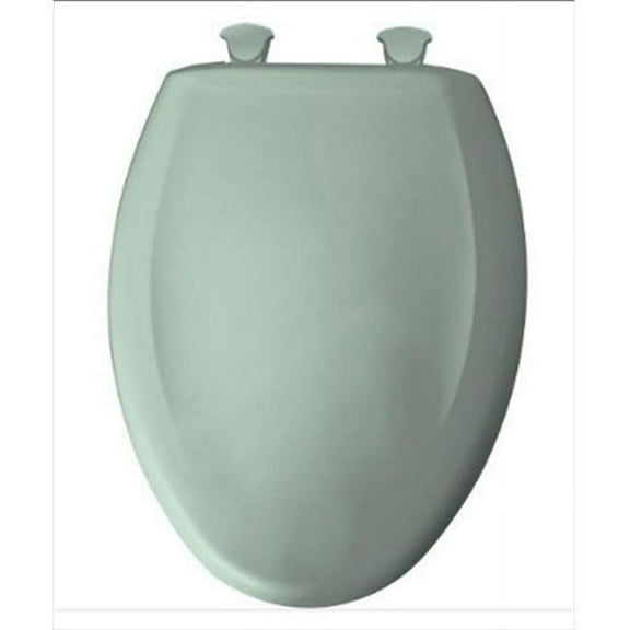 1200SLOWT 455 Slow Close STA-TITE Elongated Closed Front Toilet Seat in Seafoam