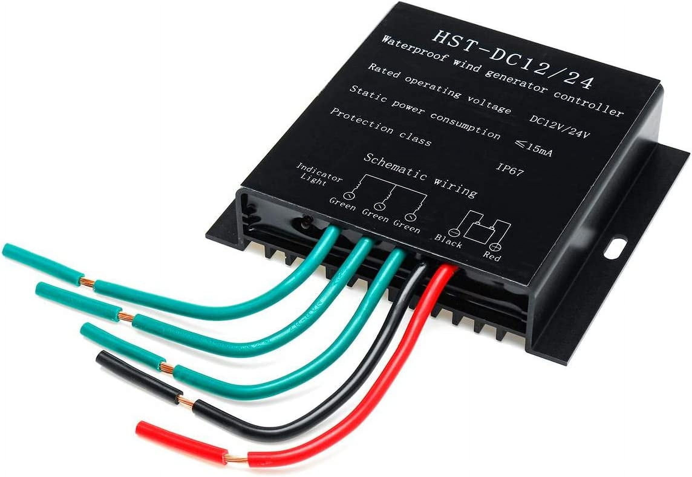 1200W-3000W Wind Solar Hybrid Controller, Wind Turbine Generator Controller Battery Charge Regulator,12V 24V 48V,24v