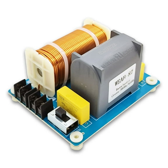 Bass Subwoofer Frequency Divider Professional Crossover Filter Hifi Stereo Loudspeaker 1200W 410Hz