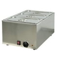 thumbnail image 1 of 1200W Commercial Countertop Electric Food Warmer NSF Certified  13.4''Wx22.2''Dx9.9''H, 1 of 10