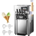 thumbnail image 1 of SIHAO 1200W Commercial Ice Cream Machine Countertop 18L/H Soft Serve Ice Cream Maker with LED Display, 1 of 11