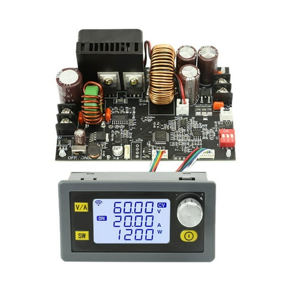 1200W DC CNC Antihypertensive Boost Converter 6-70V Adjustable Power Supply Input Constan C787