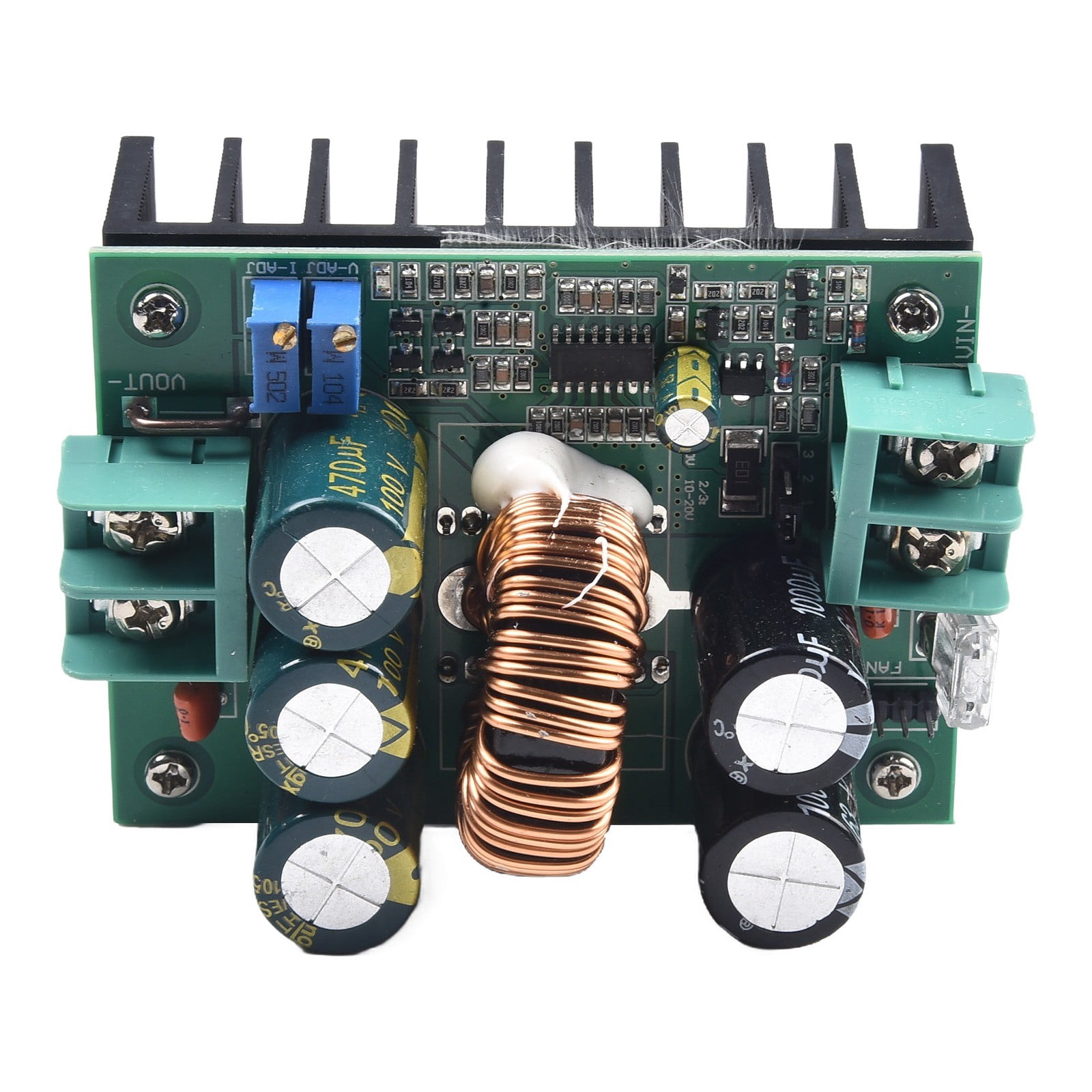 1200W Dc-Dc Converter 12V-60V 12V 36V To 12V-80V 20A 24V 48V 72V Step-Up Power YIWEI