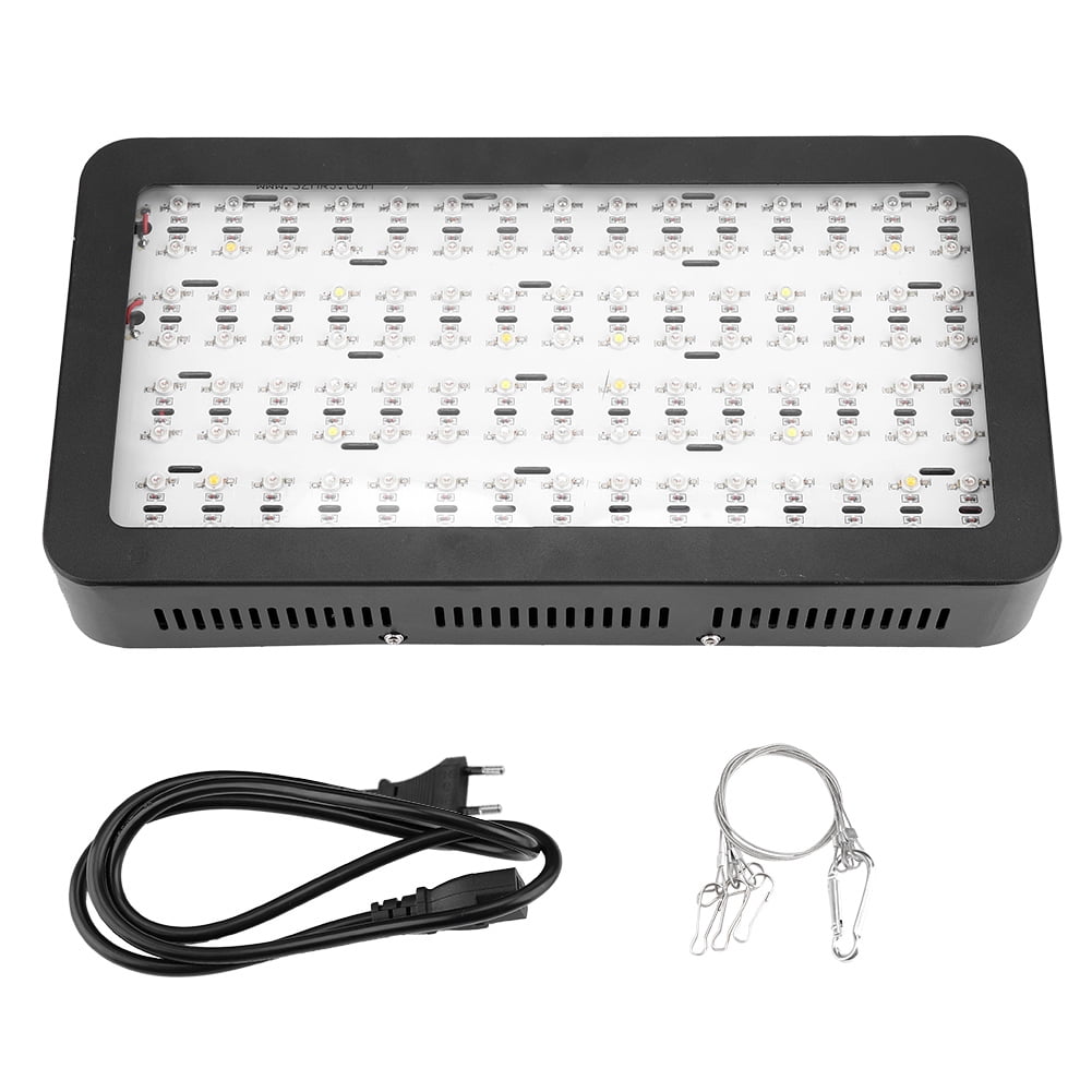 1200W Dual Chips 120 LED Full Spectrum Plant Growth Light Hanging Lamp 85-265V EU Plug