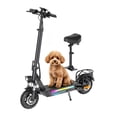 thumbnail image 1 of 1200W Electric Scooter for Adults with Seat, 31MPH & 34 Miles Range, 10" Off-Road All Terrain Tires & Dual Suspension Heavy Duty Foldable E-Scooter, UL2272, 1 of 9