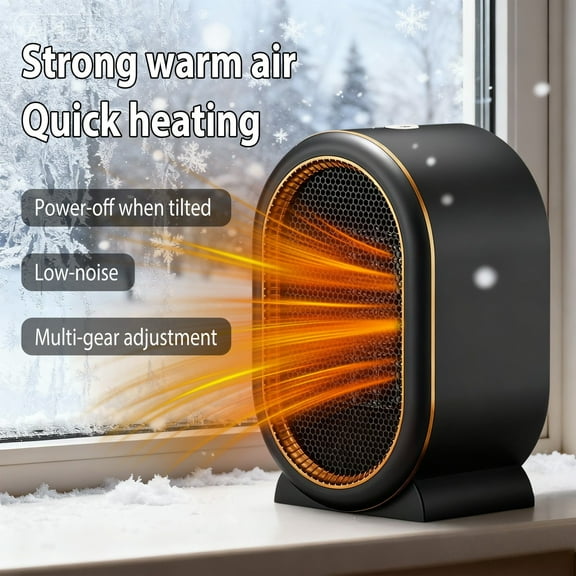 1200W Electric Space Heater Portable Energy Efficient Space Heaters for Indoor