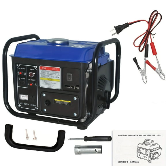 1200W Gas Powered Generator Energy, Small Portable Generator for Home Outdoor Power Equipment Use Camping Ultralight Lightweight, EPA Compliant