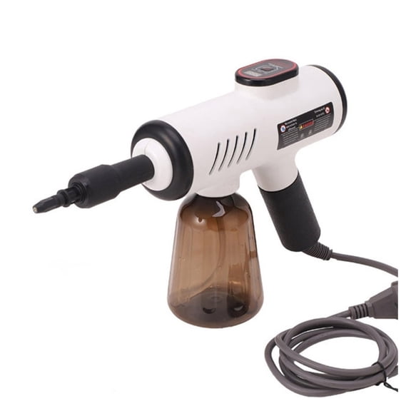 1200W High Pressure Steam Cleaner, Portable Handheld Steamer for Kitchen Grime - WHITE