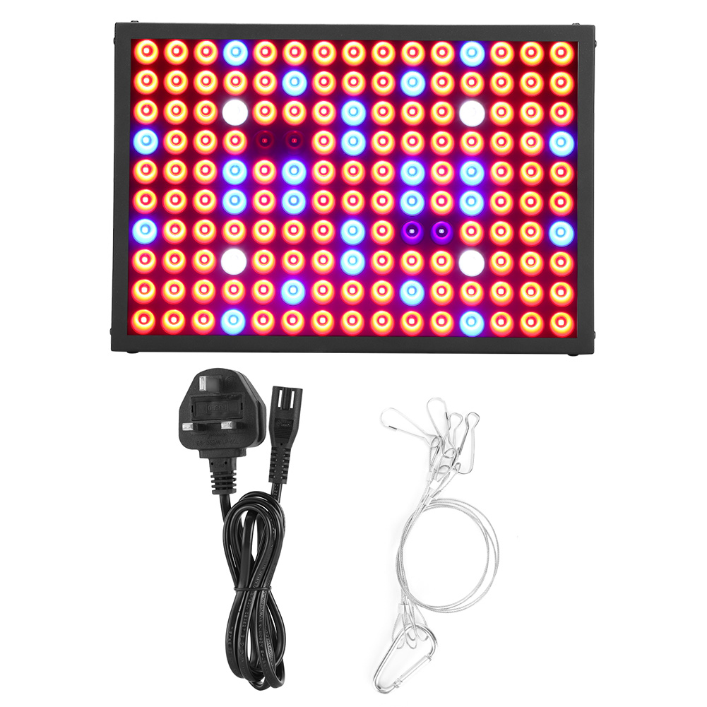 1200W Large Power LED Plant Lamp Sunlight Fill Light Full Spectrum for Greenhouse AC110-240VUK
