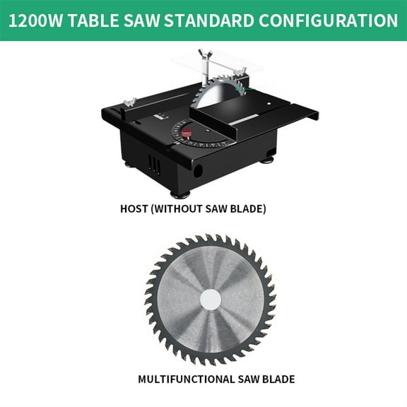 1200W Mini Desktop Mini Table Saw Woodworking Small Chainsaw Table Grinder Model Saw Portable Cutting Machine ,Efficient Cutting