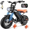 thumbnail image 1 of 1200W Off-Road Electric Bike for Adults, 48V 18AH Removable Battery, 16" Wide Tires, 5-Speed Transmission, Dual Disc Brakes & Spring Suspension, 1 of 13
