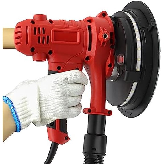 1200W Portable Drywall Sander Plaster Board Dry Wall Gyprock Dust Extract, Handheld Halo Dustless Drywall and Plaster Sander$$Tools & Hardware Other