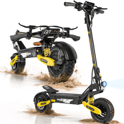 1200W Off Road Electric Scooter for Adults, 48V 13AH Up to 28MPH Top Speed & 20Miles Long Range, 11" Off-Road Tires, 330lbs MAX Load, Foldable Fast E Scooter,