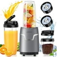 thumbnail image 1 of Personal Smoothie Blender, Blenders and Grinder Combo for Kitchen with 2 * 22 Oz To-Go Cup and Lid for Protein Shake, Baby Food, Frozen Drink, 1 of 10
