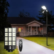 1200W Solar Outdoor Light Street Light Solar Powered Flood Light Motion Sensor Dusk to Dawn
