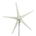 thumbnail image 1 of 1200W Wind Turbine Generator Home Wind Turbine with 5 Blades 12V Wind Power Generator Kit Vertical Wind Turbine Low 2 5m s Start Speed Weather Resistant for Home RV Marine, 1 of 8